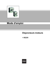 Stahl 8523/8 Mode D'emploi