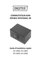 Digitus DS-12860 Guide D'installation Rapide