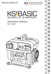 K&S BASIC KS 1200i Mode D'emploi