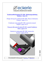 Eckerle EE 1200 Notice D'utilisation