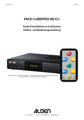 ALDEN PACK I-LIBERTAS HD CI+ Guide D'installation Et D'utilisation