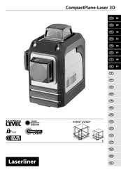 LaserLiner CompactPlane-Laser 3D Mode D'emploi