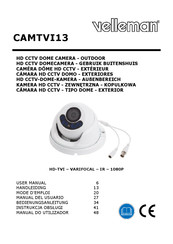 Velleman CAMTVI13 Mode D'emploi
