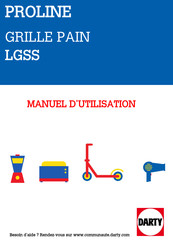 Proline LGSS Manuel D'utilisation