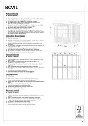 Hornbach BCVIL Instructions D'assemblage