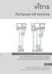 Vitris Portavant 60 twinline Notice De Montage
