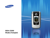 Samsung SGH-Z300 Mode D'emploi