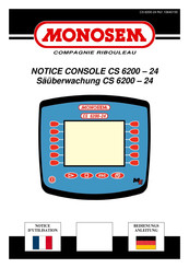 Monosem CS 6200-24 Notice D'utilisation