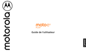 Motorola Moto E5 Play Guide De L'utilisateur