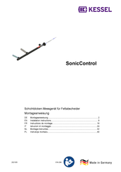 Kessel SonicControl Instructions De Montage