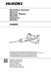 HIKOKI H 65SC Mode D'emploi