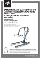 Medline MDS400ELB Manuel Du Propriétaire