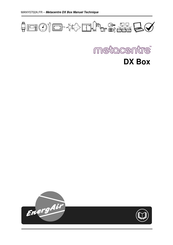 EnergAir Metacentre DX Box Manuel Technique