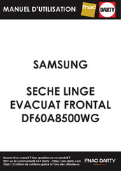 Samsung DF60A8500WG Manuel D'utilisation