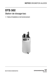 GRUNDFOS ALLDOS DTS 502 Notice D'installation Et De Fonctionnement