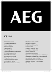 AEG KS15-1 Notice Originale