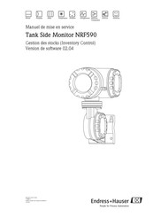 Endress+Hauser Tank Side Monitor NRF590 Manuel De Mise En Service