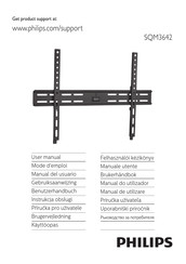 Philips SQM3642 Mode D'emploi