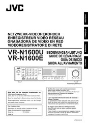 JVC VR-N1600U Guide De Démarrage
