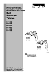 Makita DP4000 Manuel D'instruction