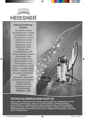 HEISSNER F650P-00 Notice D'emploi Et Garantie