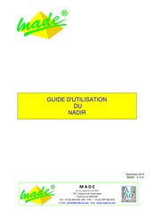 Made NADIR Guide D'utilisation