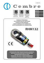 Cembre RHM132 Notice D'utilisation Et Entretien