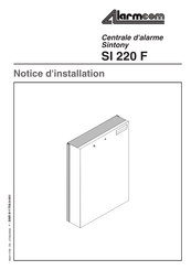 Alarmcom SI 220 F Notice D'installation