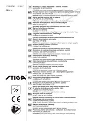 Stiga CS 24 Li Manuel D'utilisation