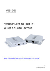 Vision TC-HDMIIP Guide De L'utilisateur