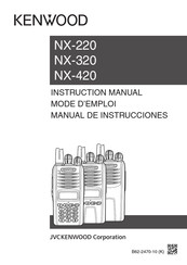Kenwood NX-320 Mode D'emploi