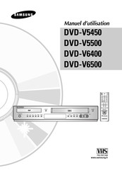 Samsung DVD-V5450 Manuel D'utilisation