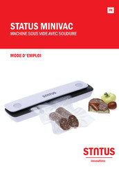 Status MINIVAC Mode D'emploi