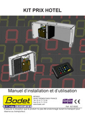 Bodet BP30001 Manuel D'installation Et D'utilisation