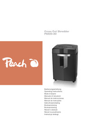 Peach PS500-80 Mode D'emploi