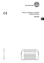 IFM Electronic CR7201 Notice D'utilisation Originale