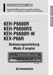 Pioneer KEX-P66R Mode D'emploi