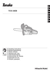 Hitachi Koki Tanaka TCS 33EB Mode D'emploi