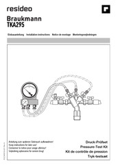 resideo Braukmann TKA295 Notice De Montage