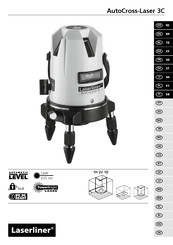 LaserLiner AutoCross-Laser 3C Mode D'emploi