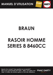 Braun 8 Série Manuel D'utilisation