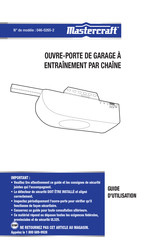 MasterCraft 046-0265-2 Guide D'utilisation