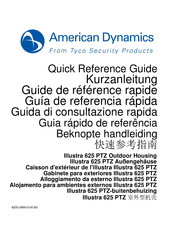 American Dynamics Illustra 625 PTZ Guide De Référence Rapide