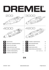 Dremel 200 Série Traduction De La Notice Originale