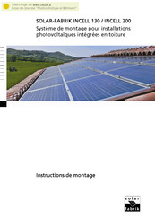 Solar Fabrik INCELL 130 Instructions De Montage