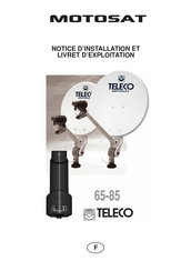 Teleco MOTOSAT 85 Notice D'installation