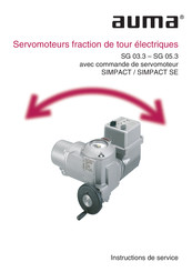 AUMA SG 03.3-F04 Instructions De Service