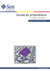 Sun Microsystems L7ZF Guide Du Propriétaire