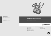 Bosch Professional GDR 14,4 V Notice Originale