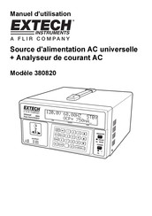 Extech Instruments 380820 Manuel D'utilisation